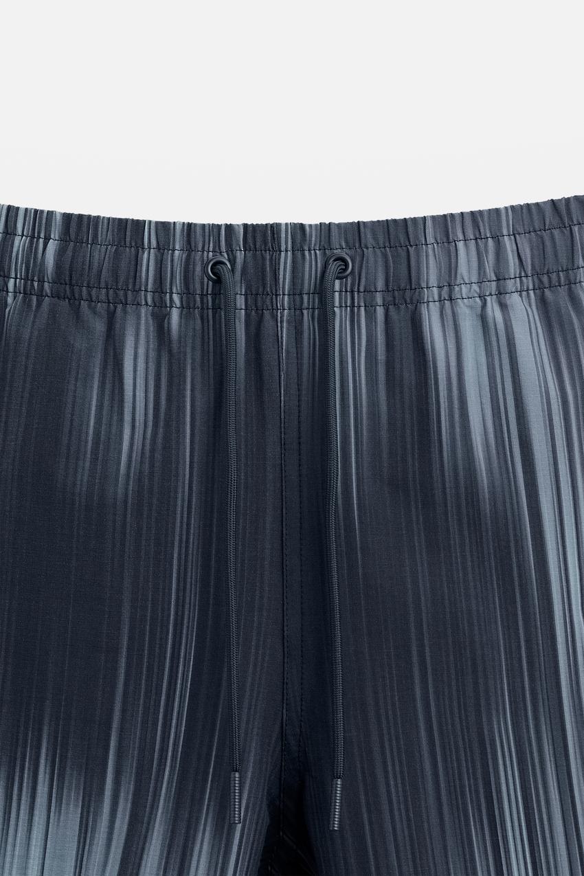 ZARA STRIPE SWIM SHORT