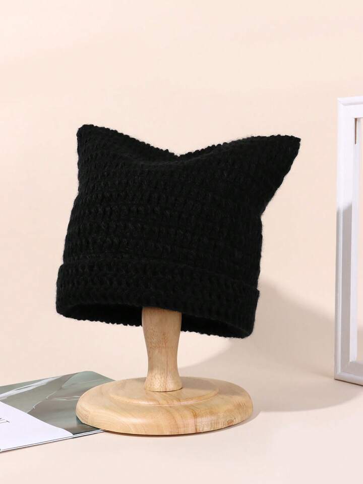 Y2k horn beanie