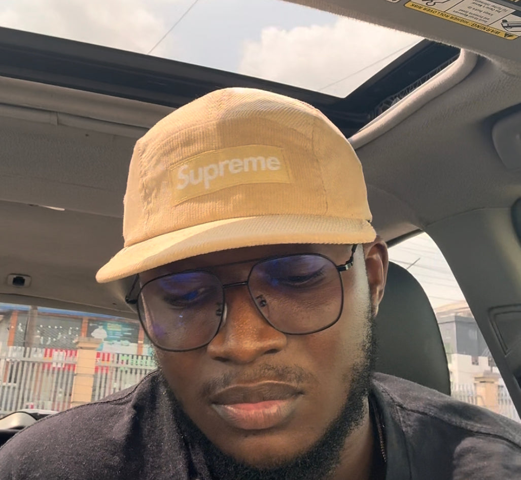 Supreme corduroy hat