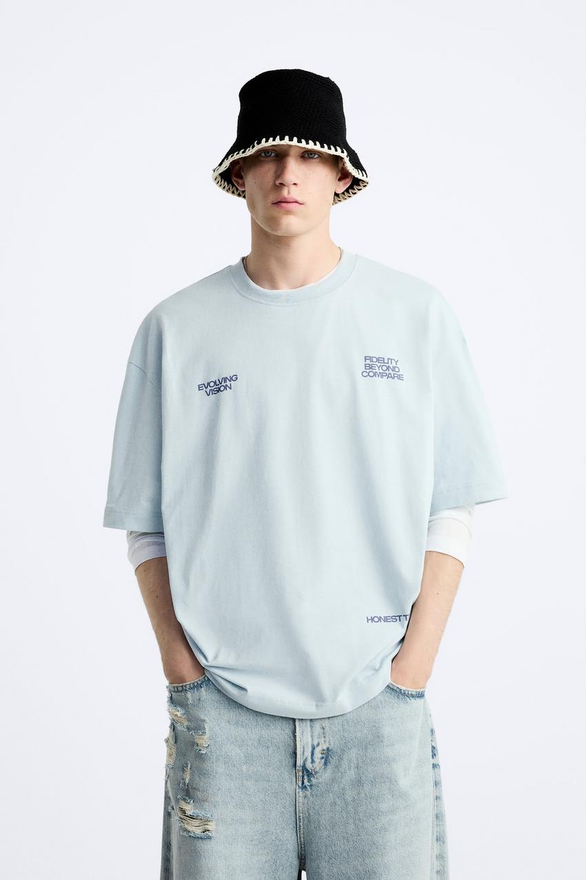ZARA EVOLVING VISION T SHIRT