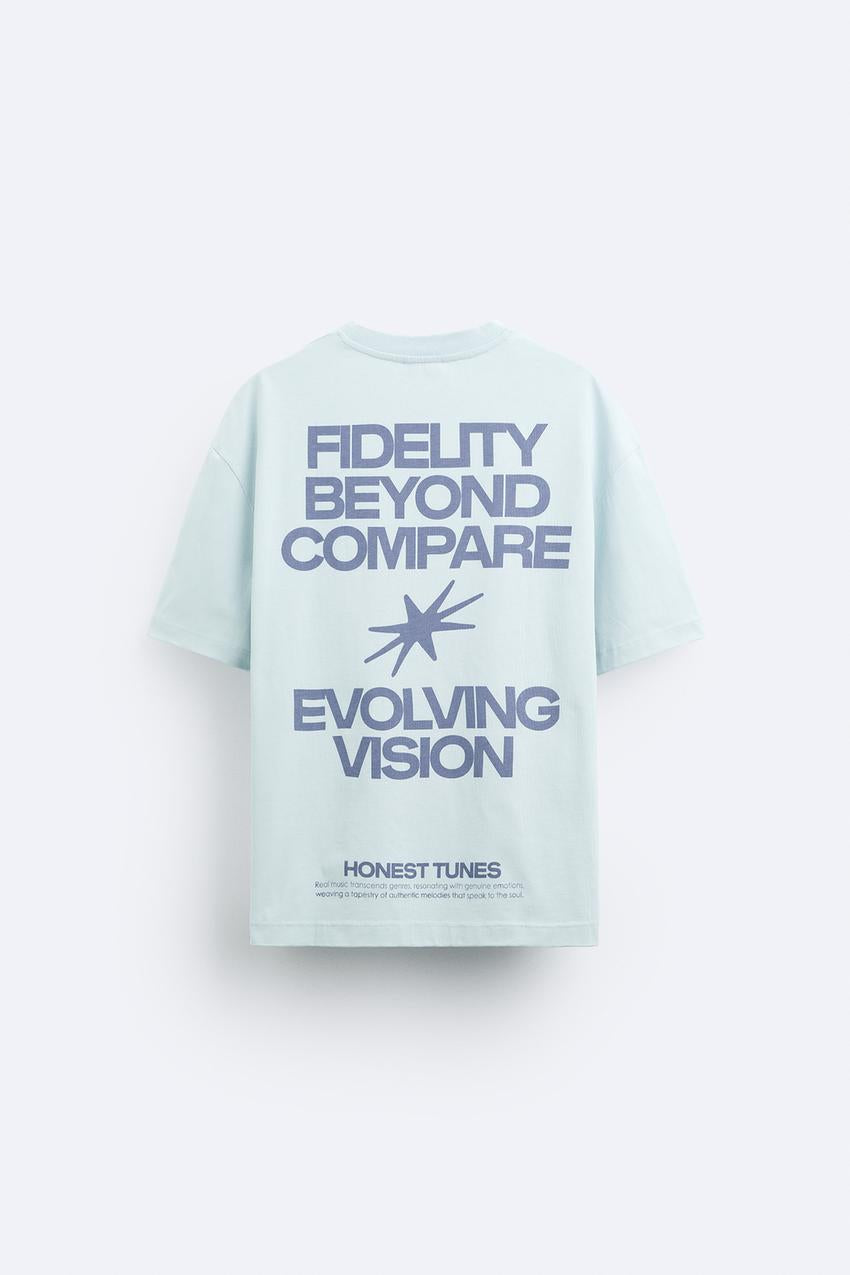 ZARA EVOLVING VISION T SHIRT