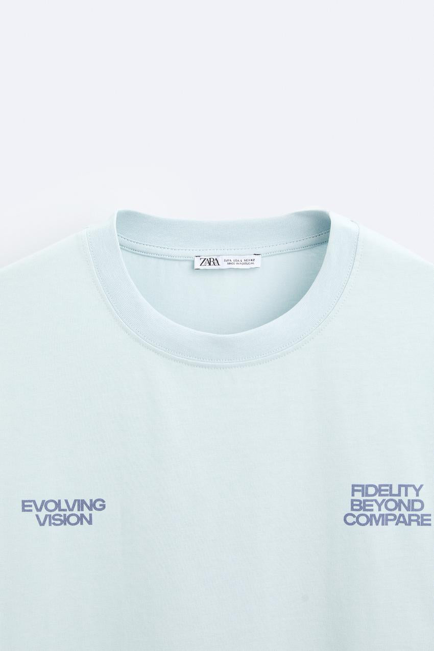 ZARA EVOLVING VISION T SHIRT
