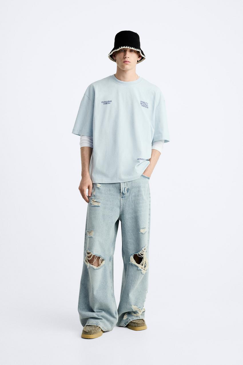 ZARA EVOLVING VISION T SHIRT