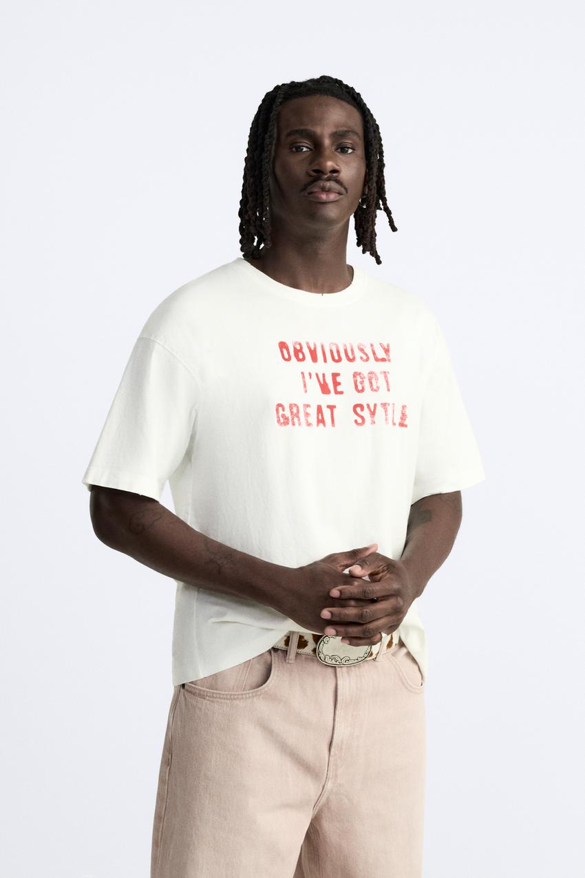 ZARA OBVIOUSLY T SHIRT