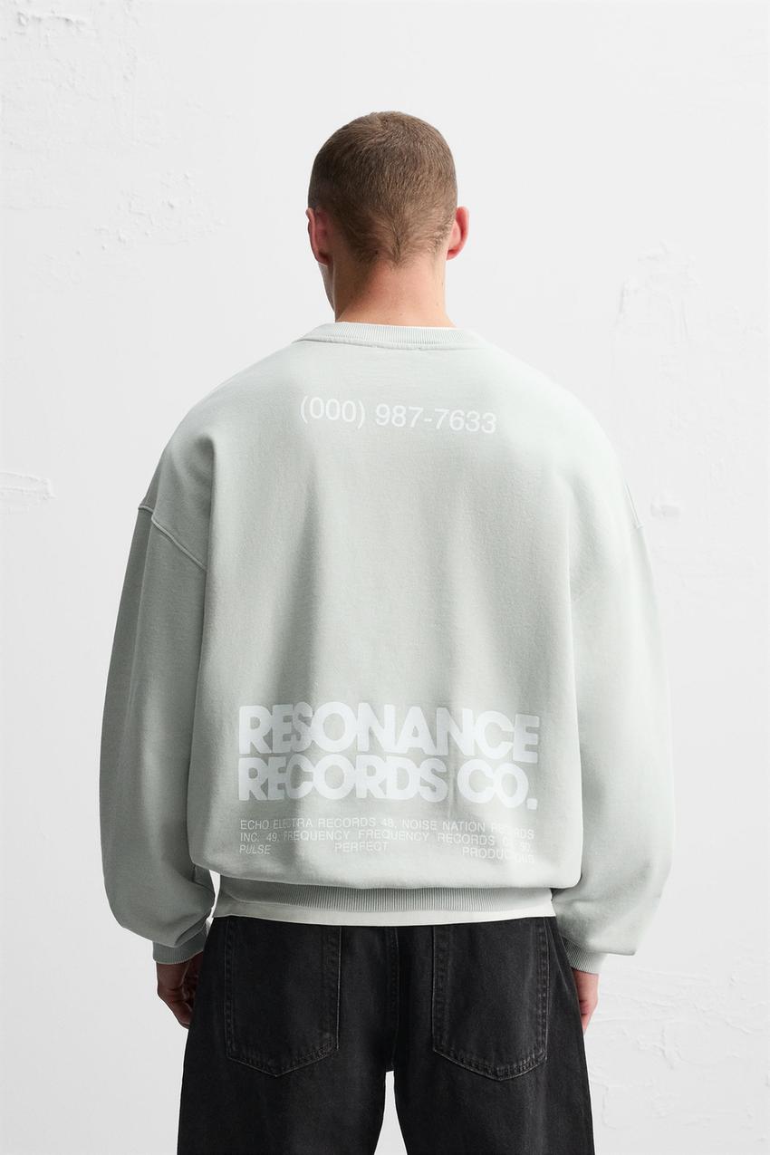 ZARA RESONANCE SWEATSHIRT