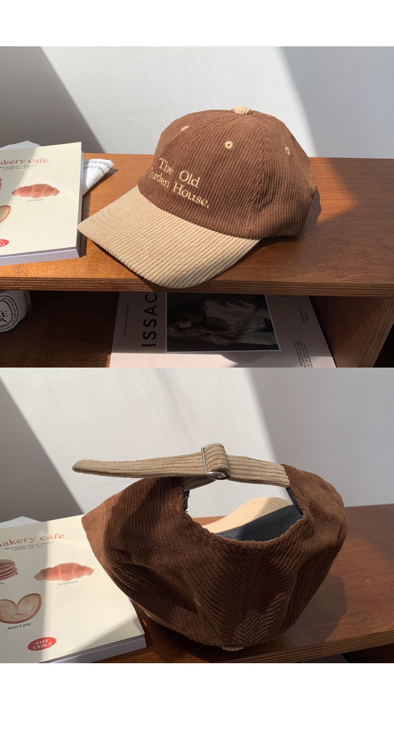 Garden house corduroy dad hat