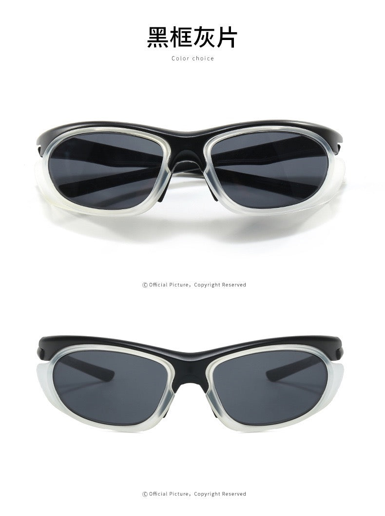 Y2K cycling glasses