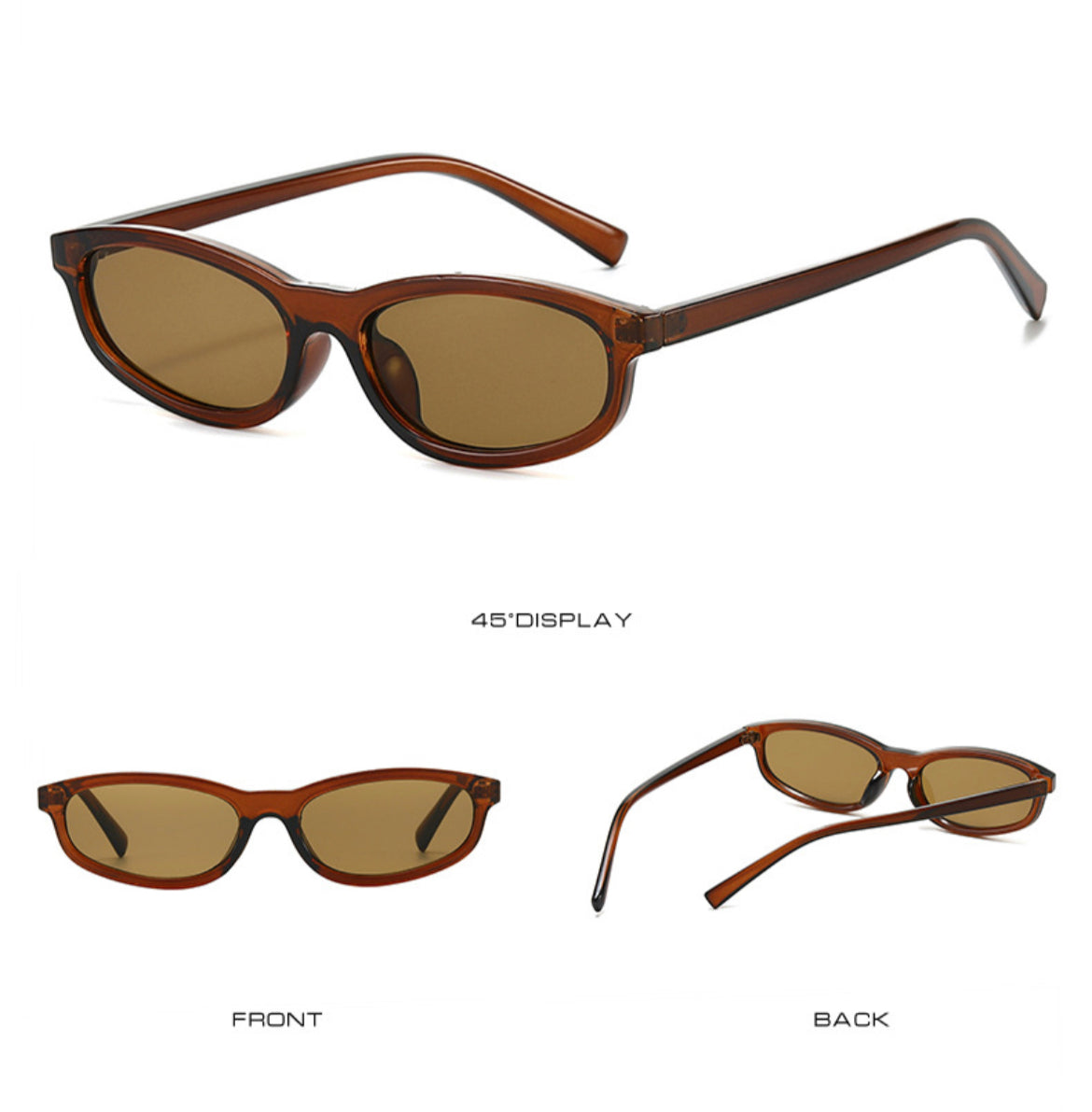 Small frame acrylic glasses