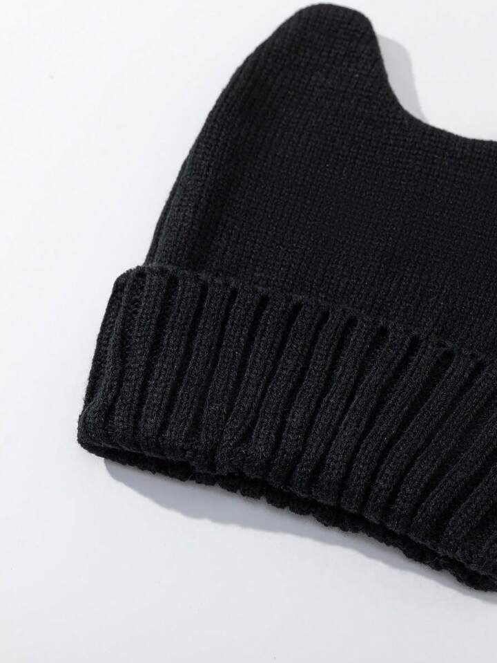 Eye embroidered beanie