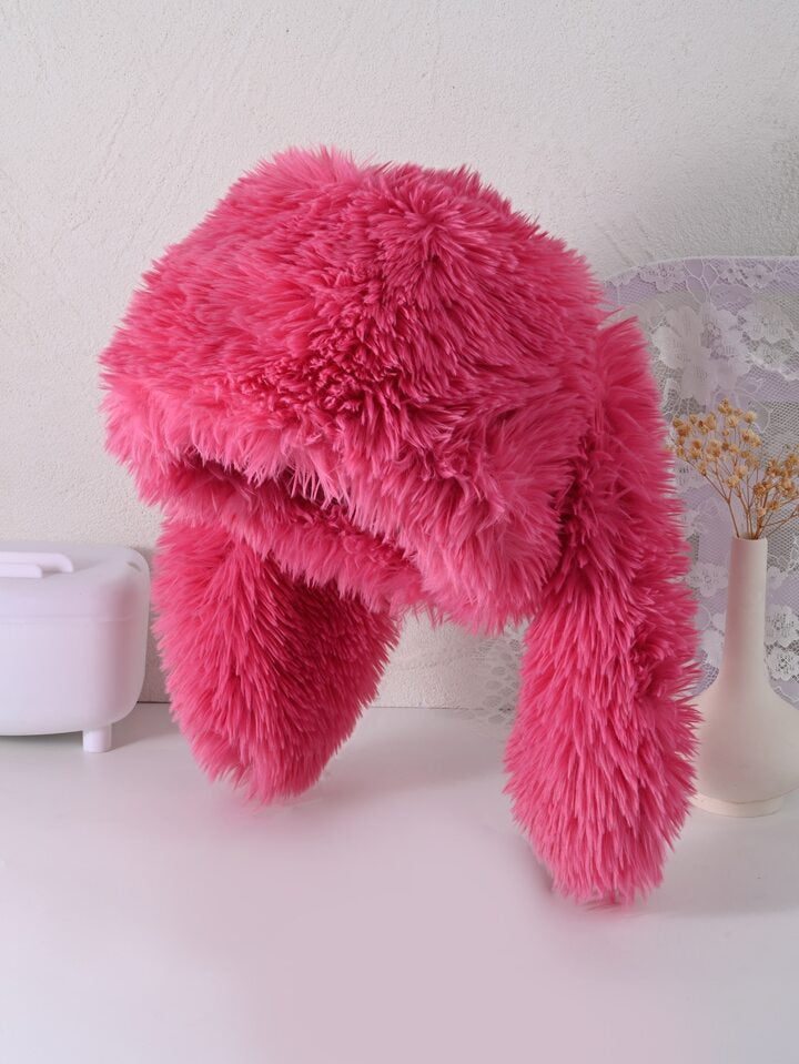 Y2K fur hat