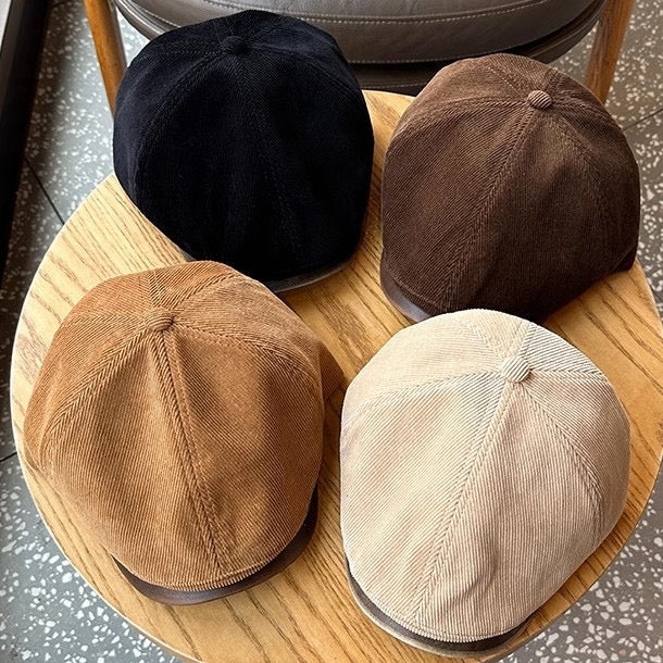 Corduroy mix Gatsby hat