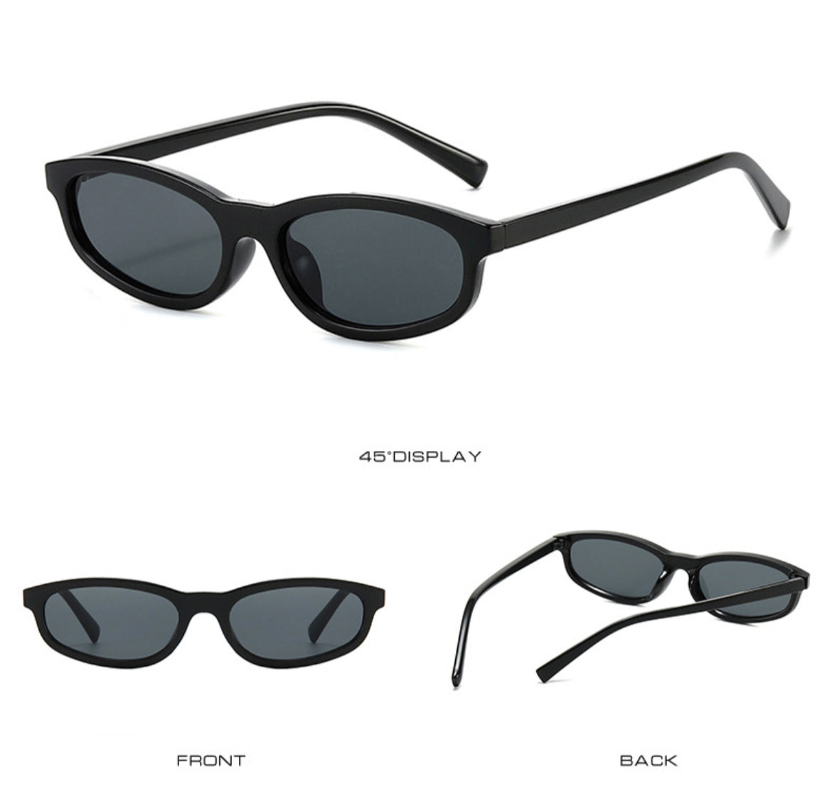 Small frame acrylic glasses