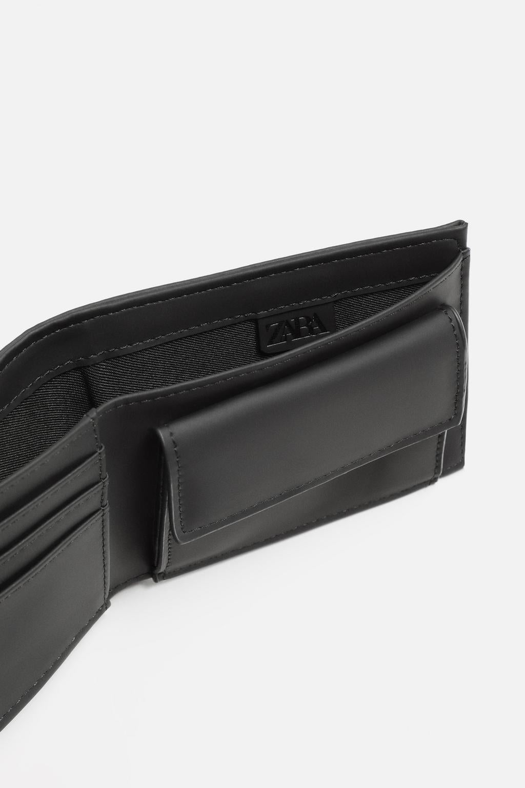 ZARA RUBBERISED WALLET