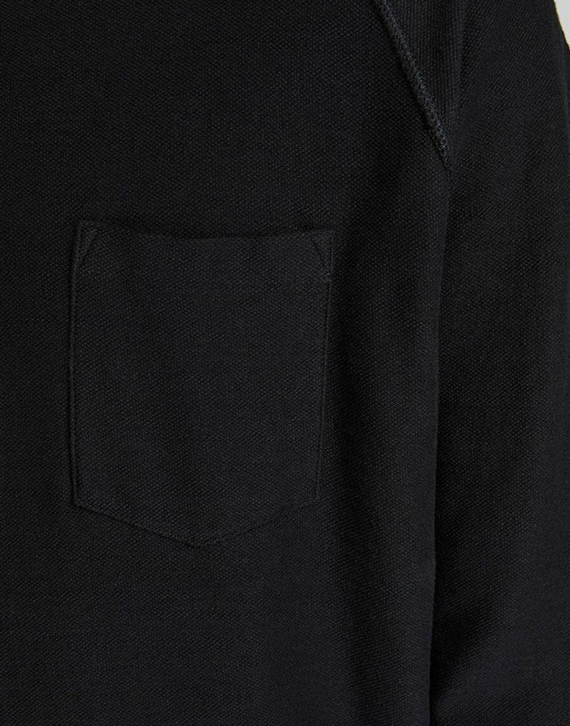 Jack & Jones knit pocket sweatshirt in black