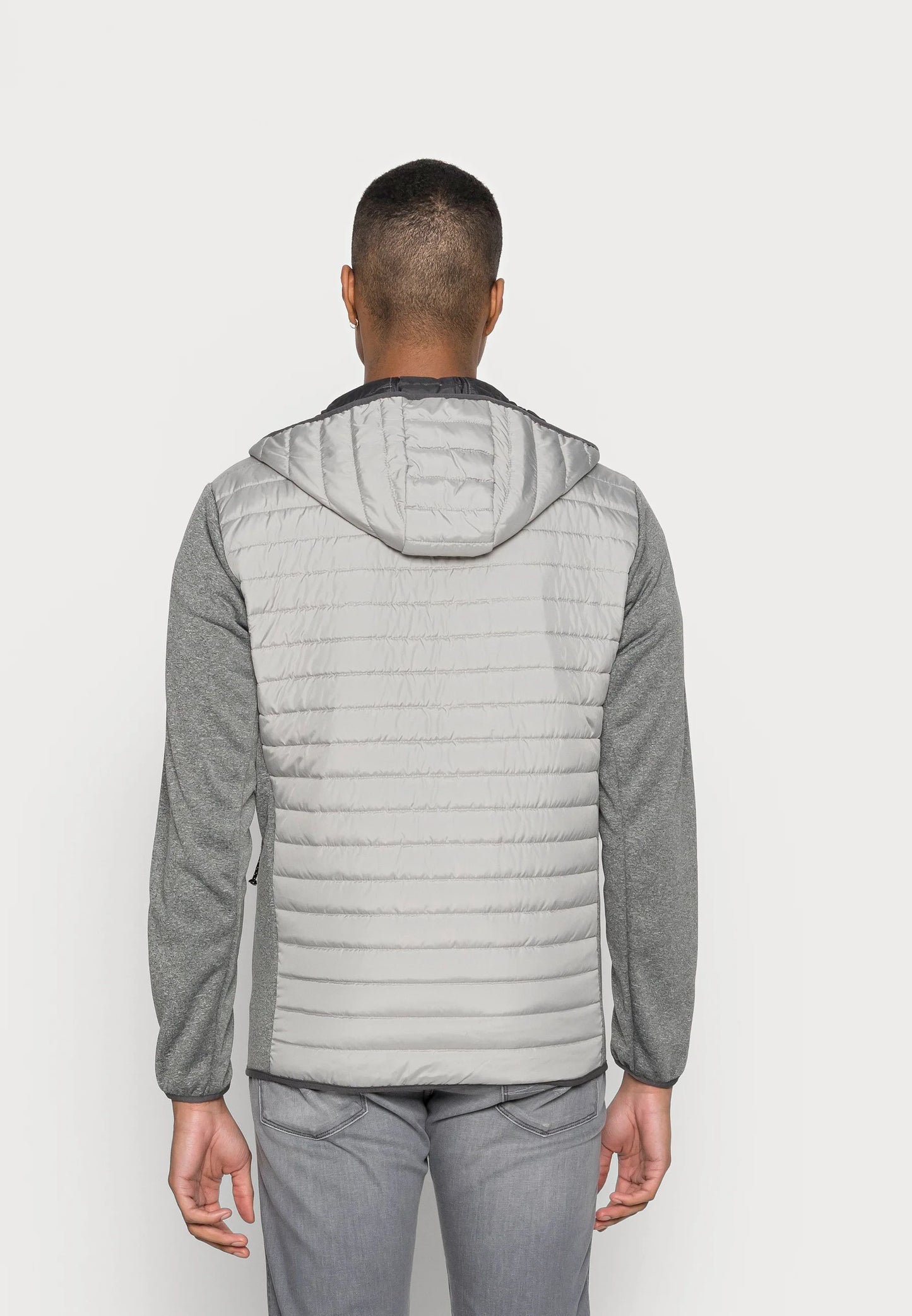Jack & Jones quilted hooded jacket