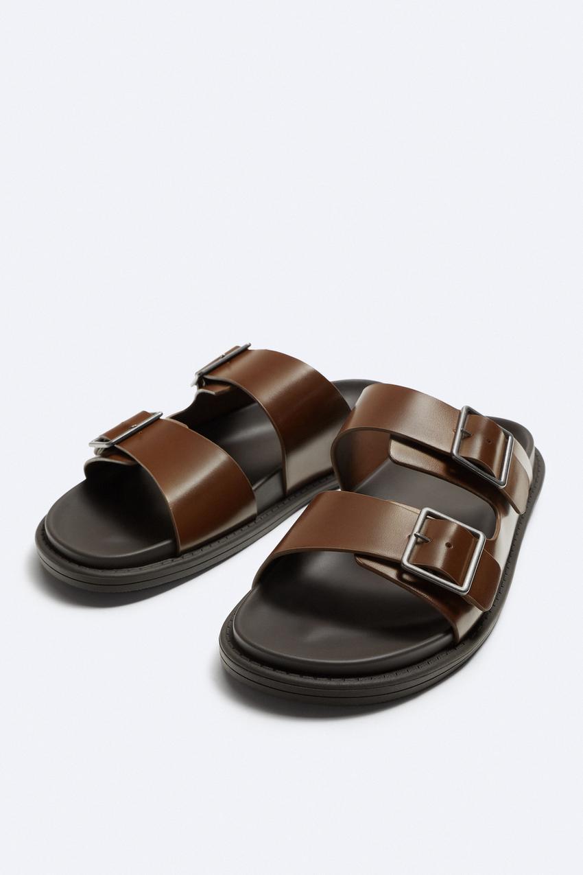 Zara double strap sandals