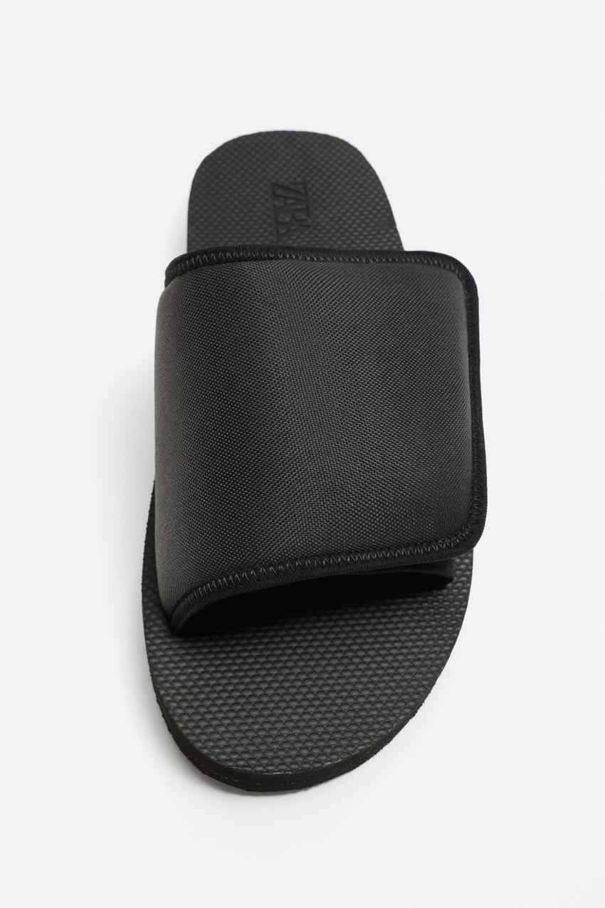 Zara Puffer Quilted tech slider