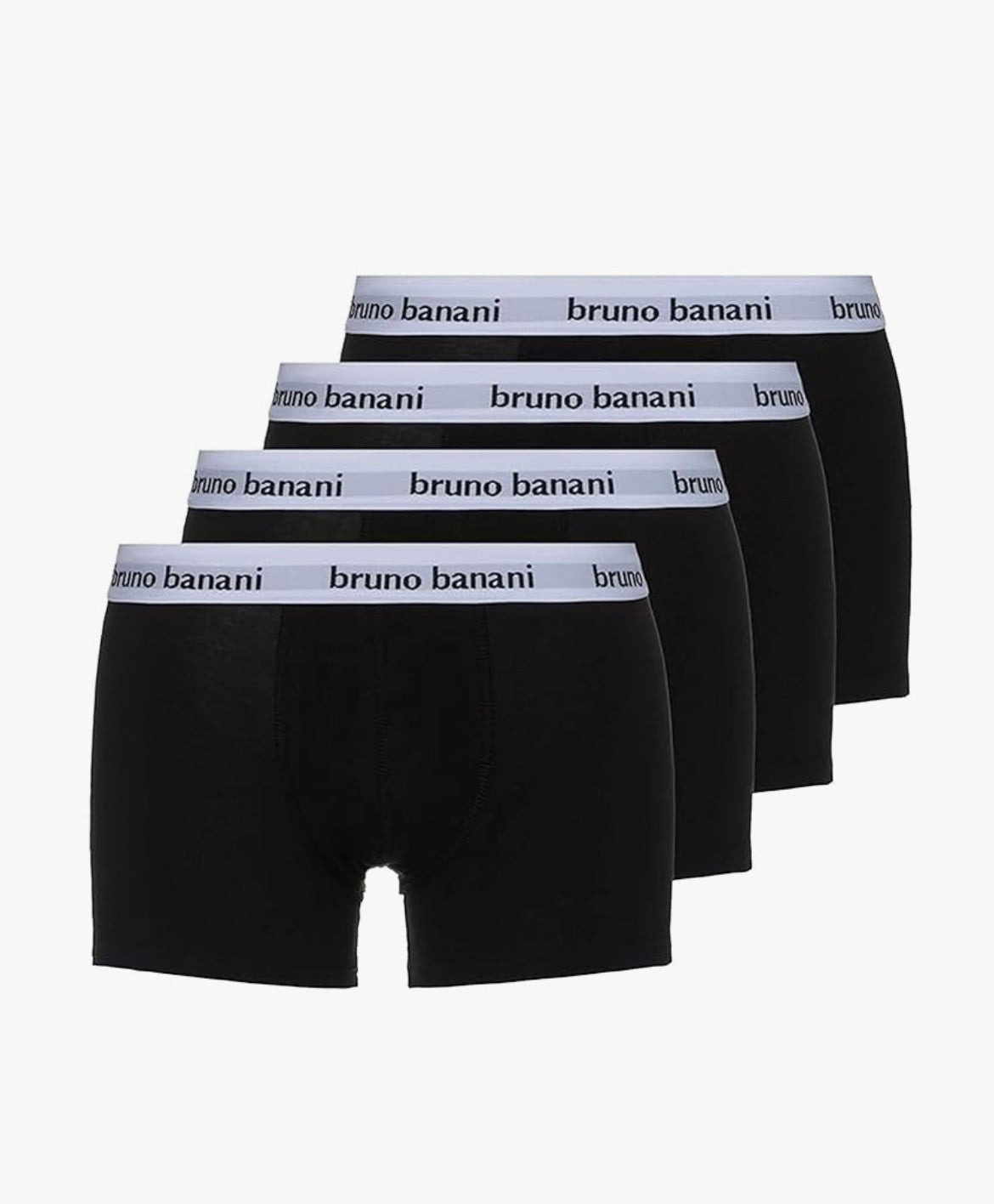 Bruno banani pack of 4 premium boxer in black
