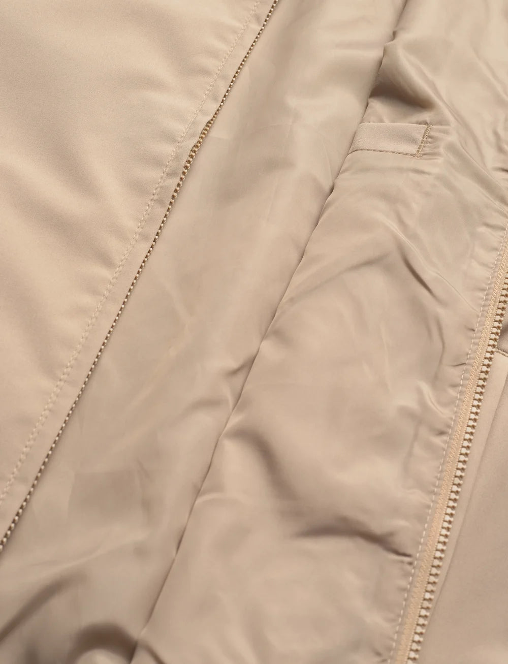 Jack & Jones bomber jacket in travertine