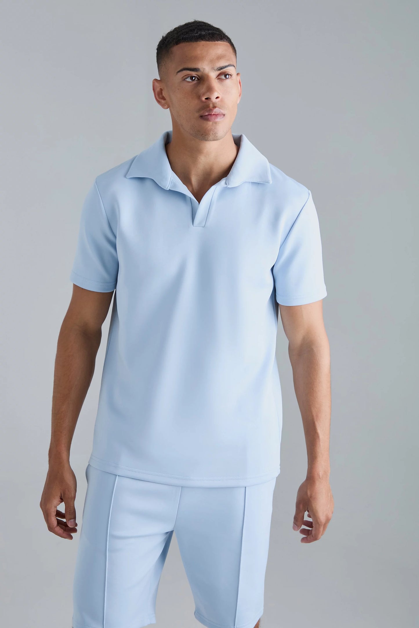 Boohoo revere scuba polo