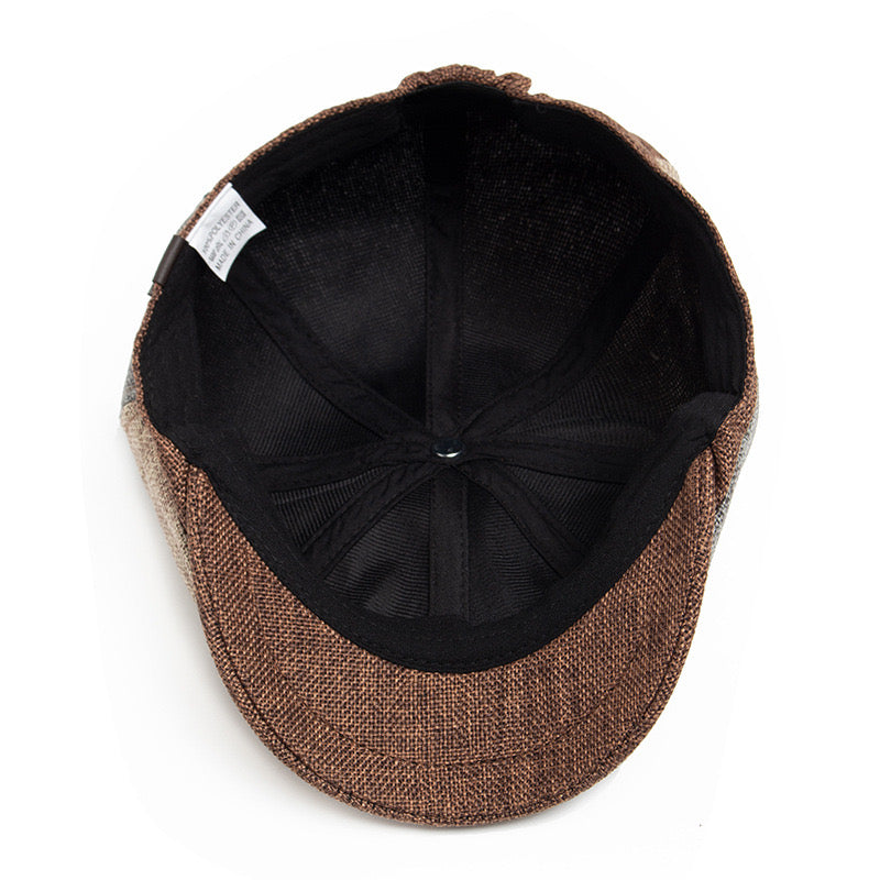 oxford color mix gatsby cap
