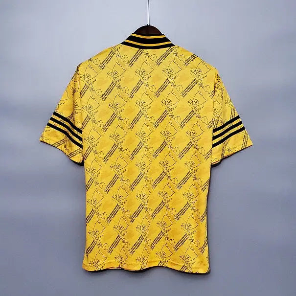 LIVERPOOL 1995-1996 YELLOW AWAY RETRO JERSEY RTRJSY003