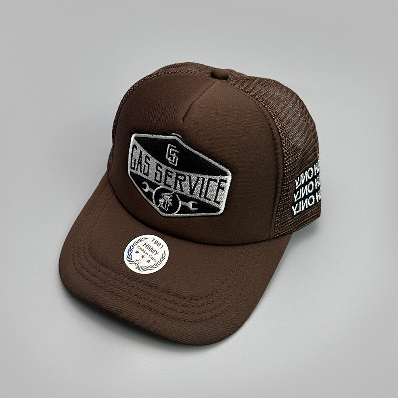 Gas service trucker hat
