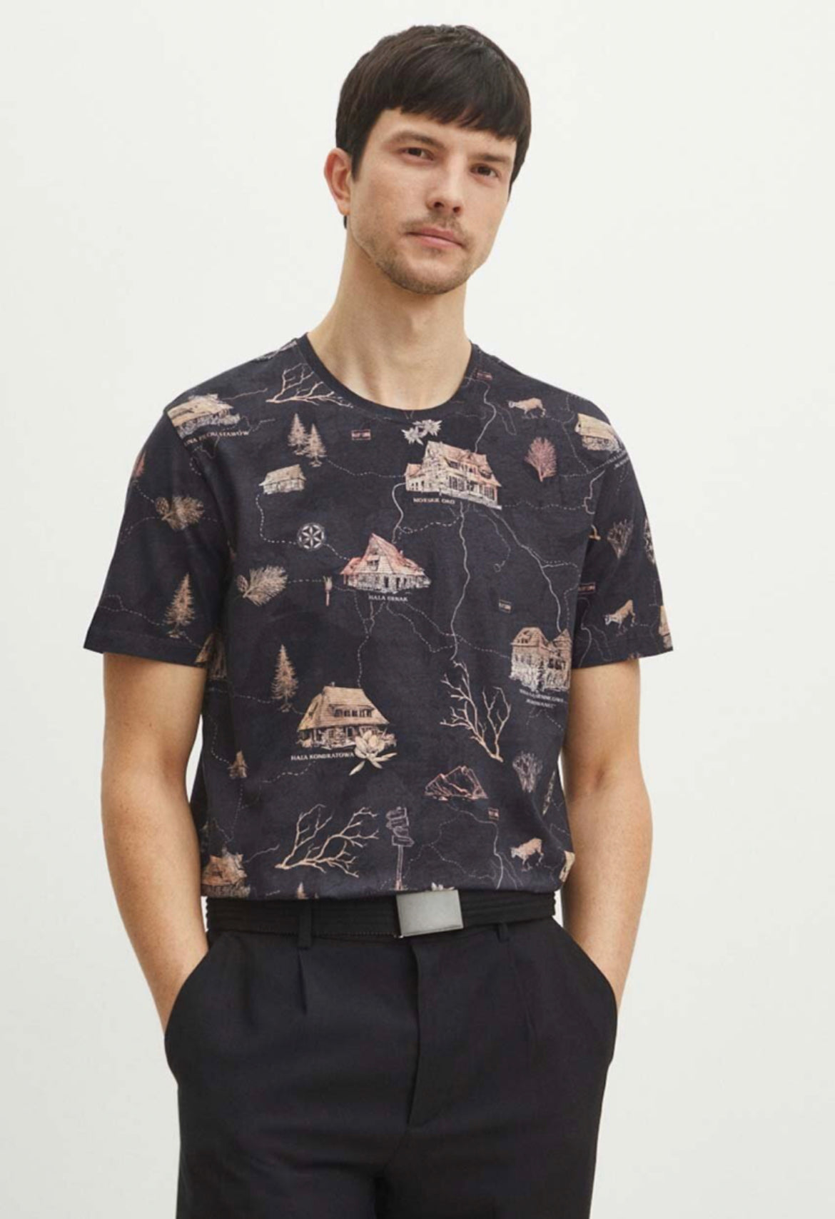 Medicine morsk graphic print tee