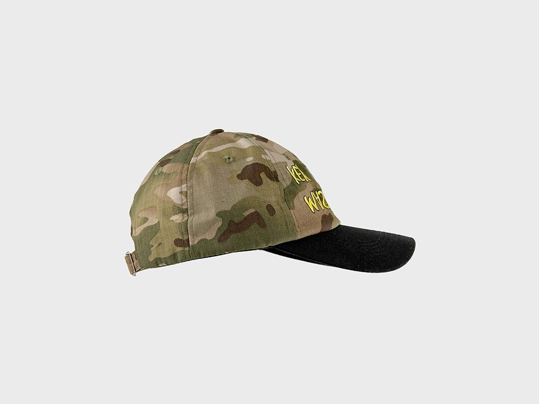 Key Waster camo dad hat