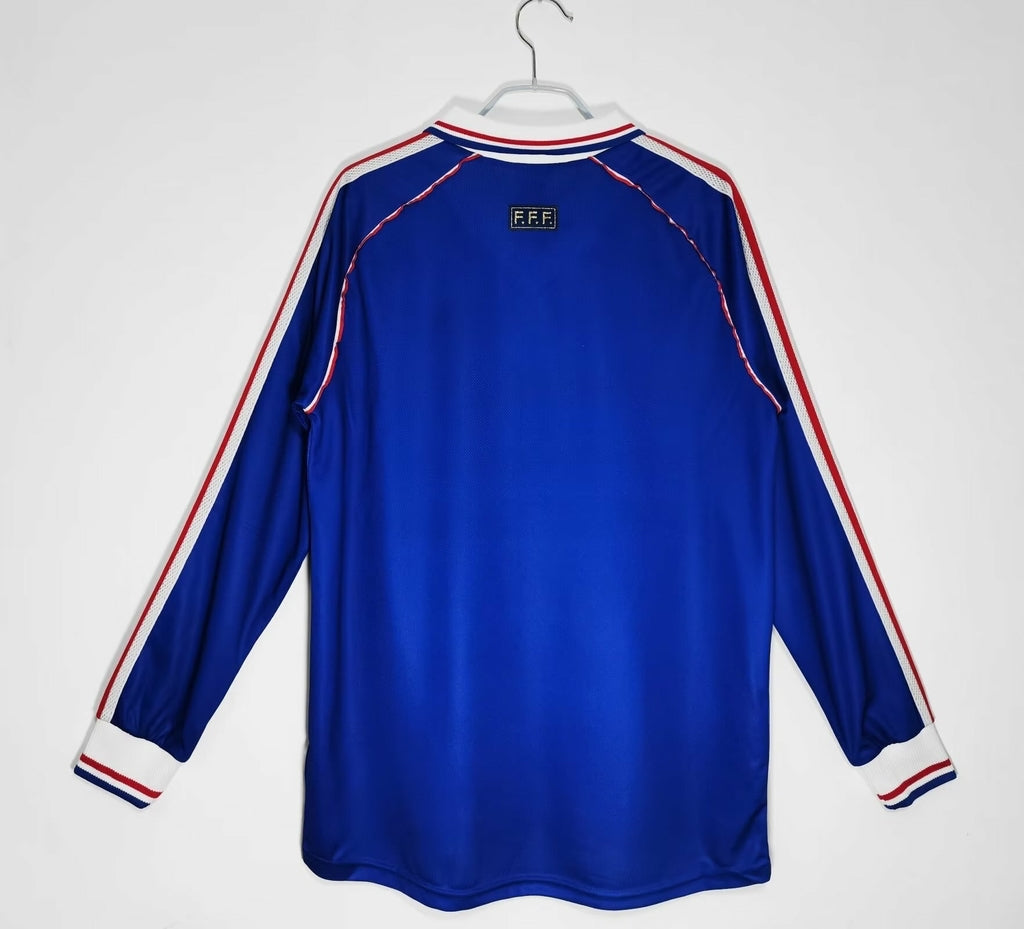 France 1998 home longsleeve retro jersey