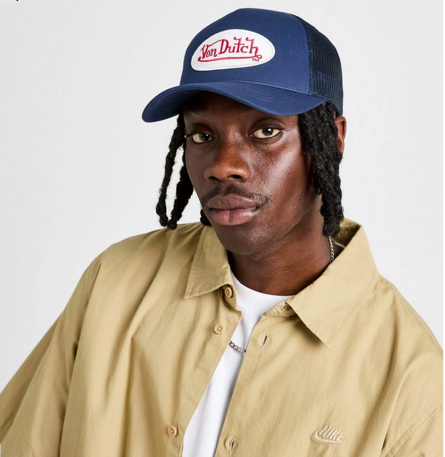 VonDutch VD patch trucker in blue
