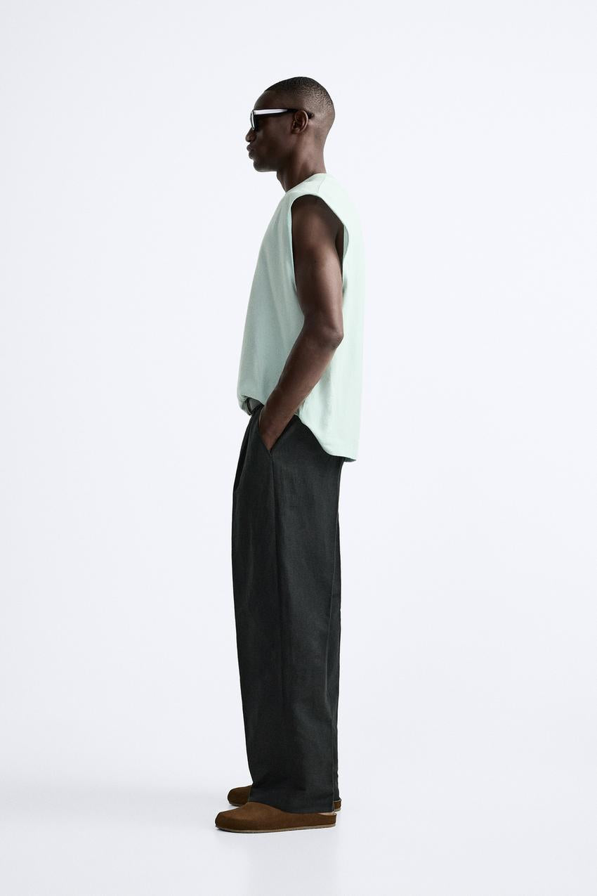 Zara Endless echoes sleeveless tank