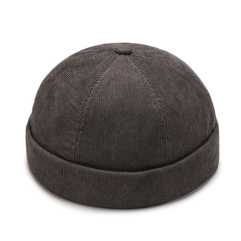 Corduroy docker hat