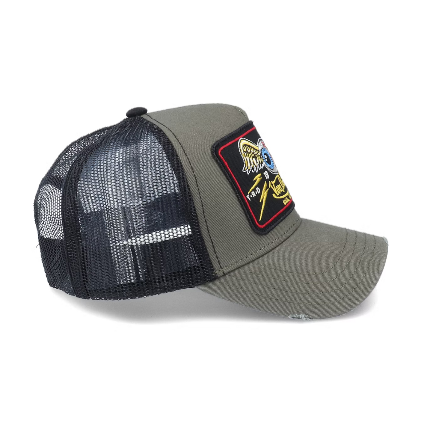 VonDutch VD Eye Military/Black Trucker