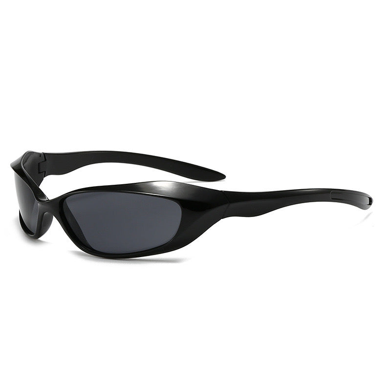 Y2K biker narrow glasses