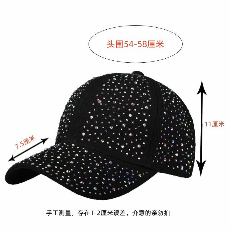 Rhinestone baseball hat
