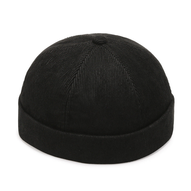 Corduroy docker hat