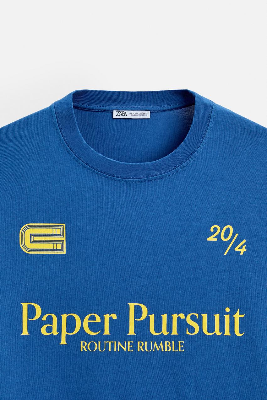 Zara Paper pursuit tee