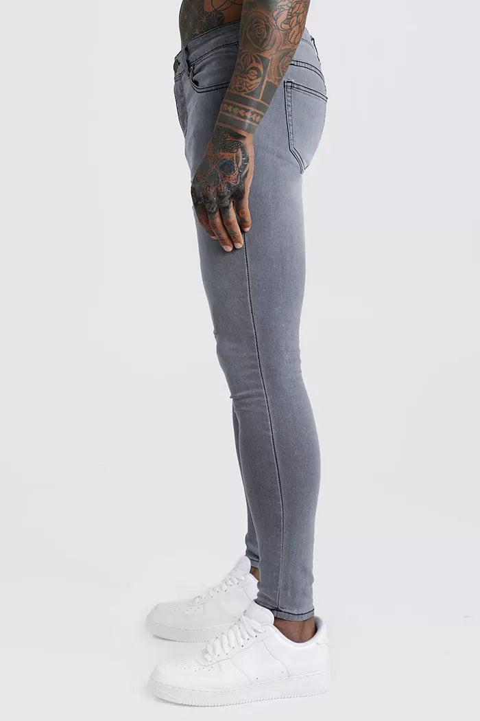 Boohoo skinny fit jean grey