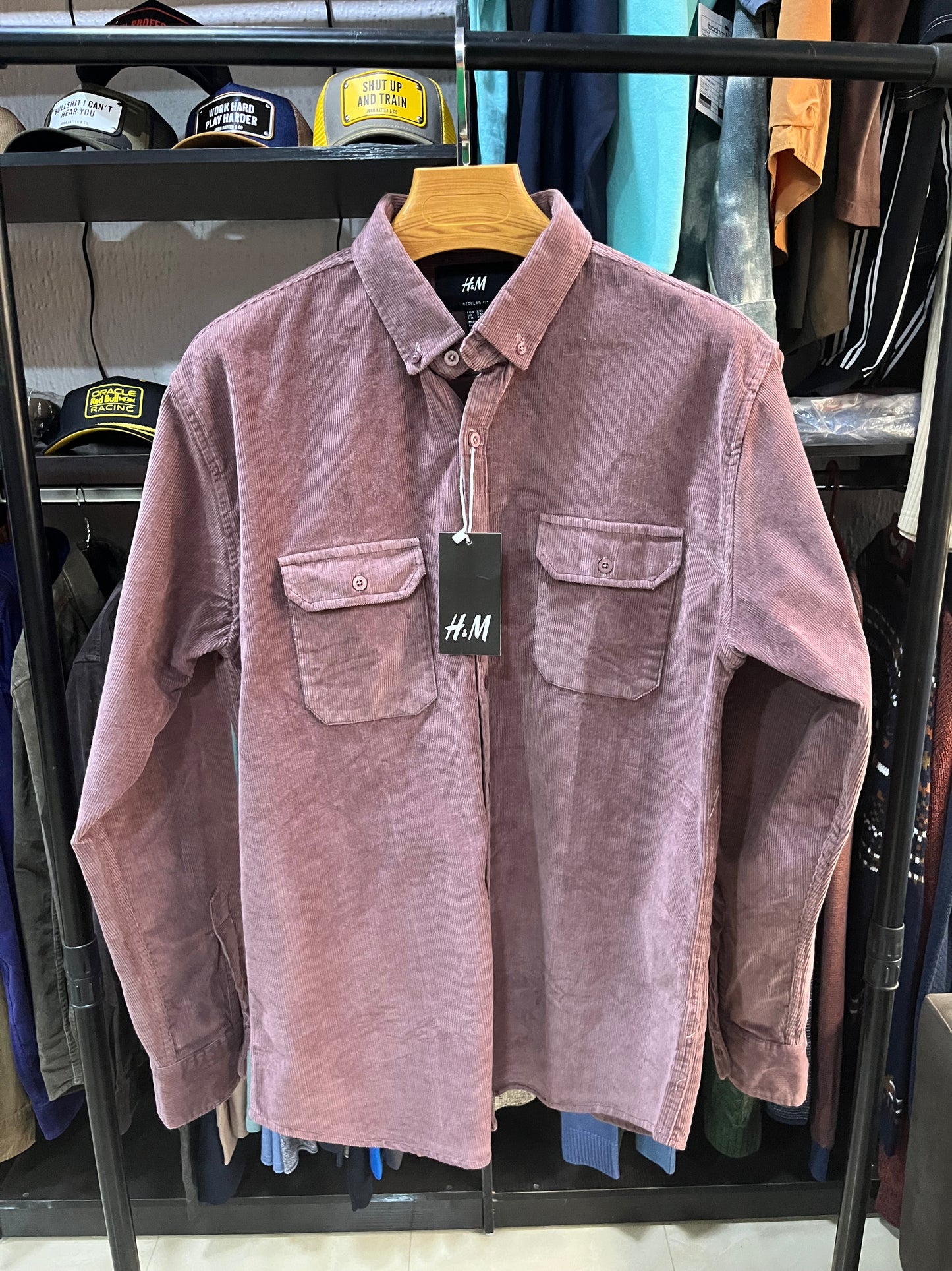 H&M corduroy shirt