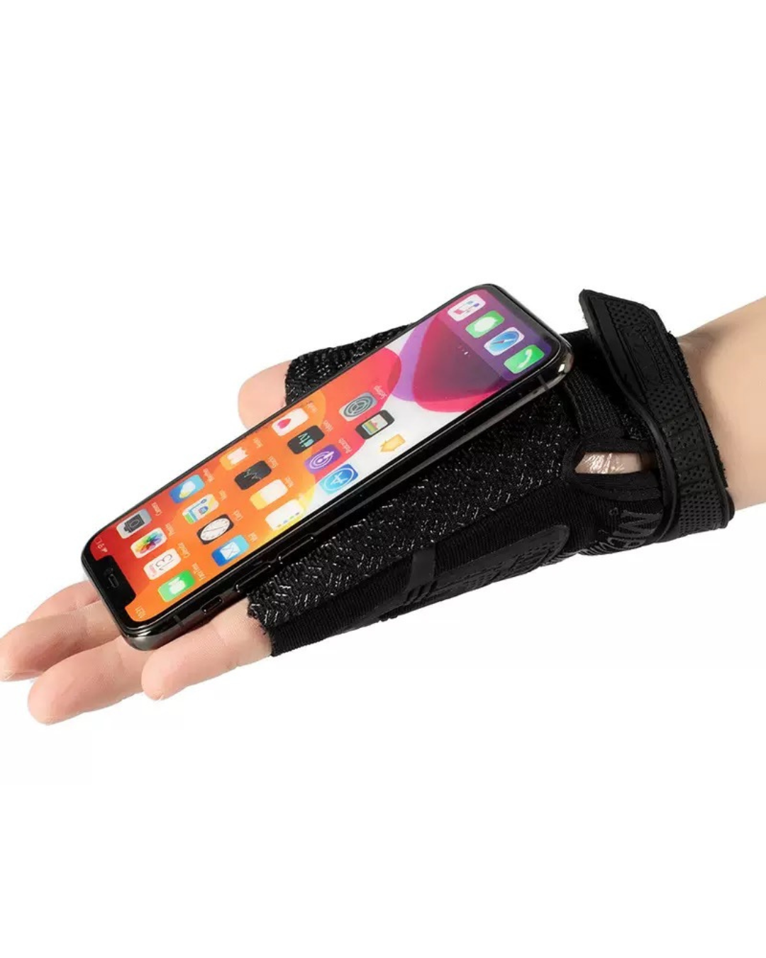 Grip half finger glove