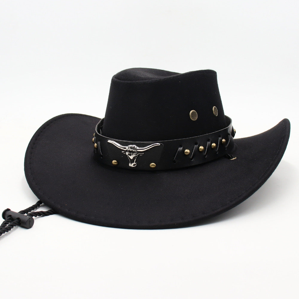 Ranch cowboys hat with ornament