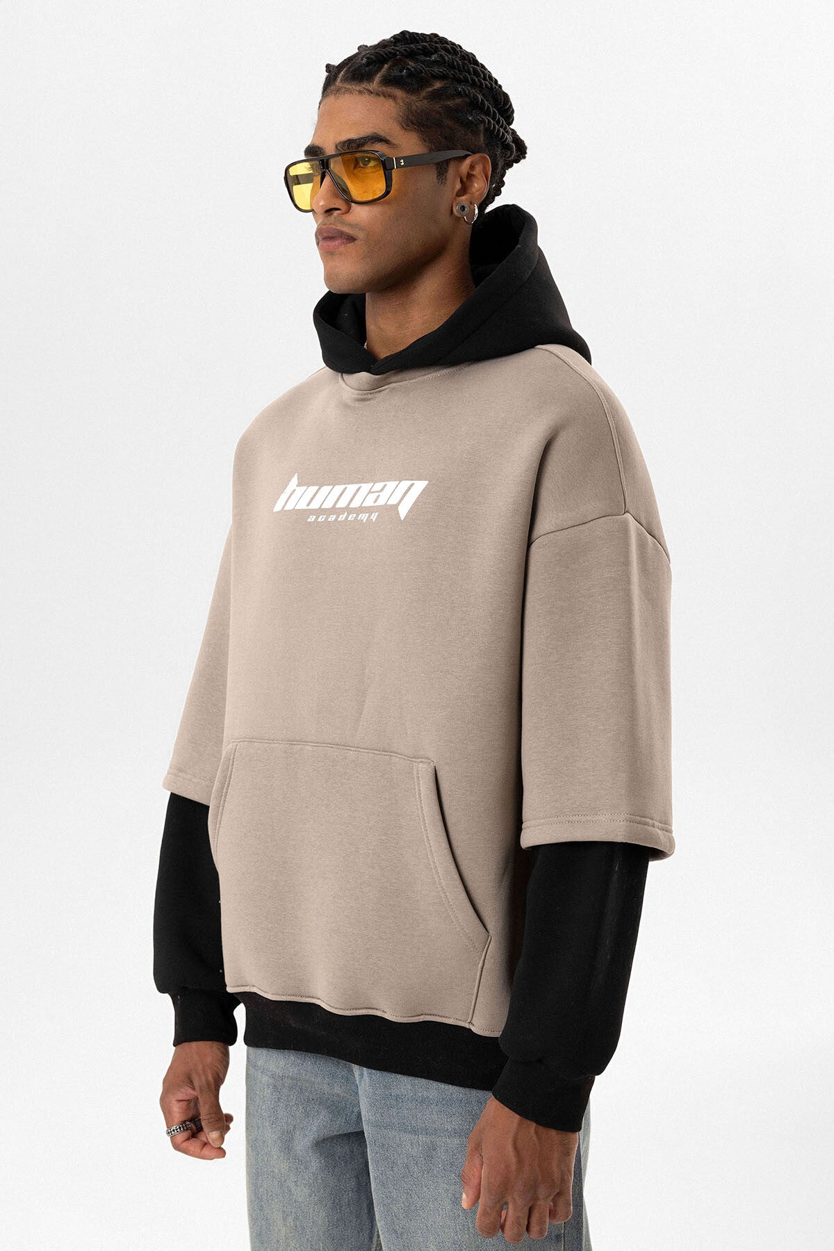 Vamos Double sleeve hoodie