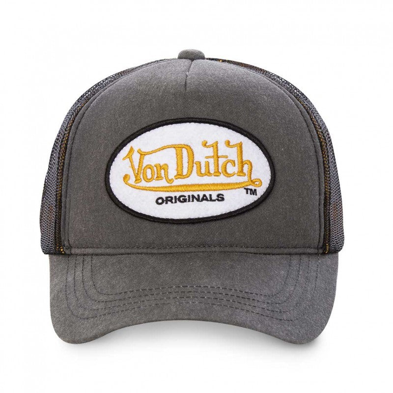 VonDutch VD Originals yellow stitch trucker
Size: Adjustable