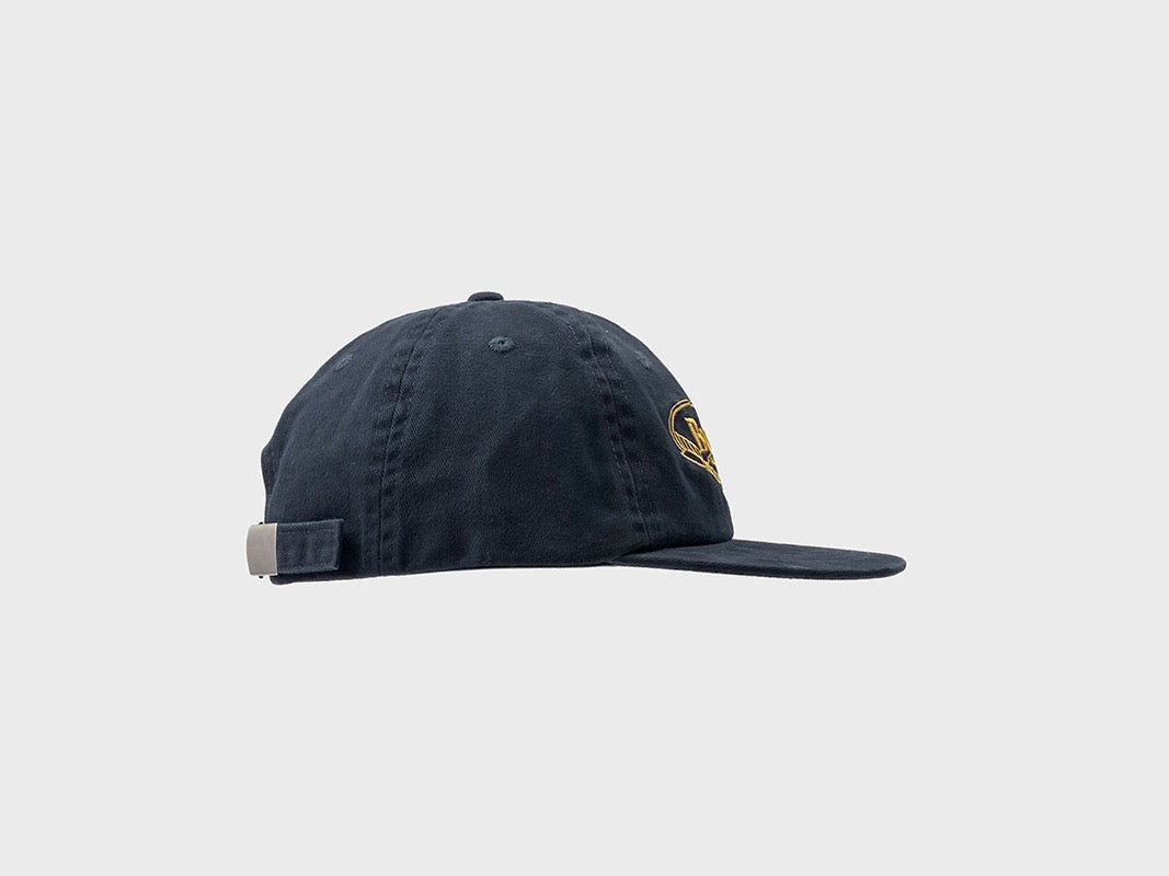 PP button crest dad hat