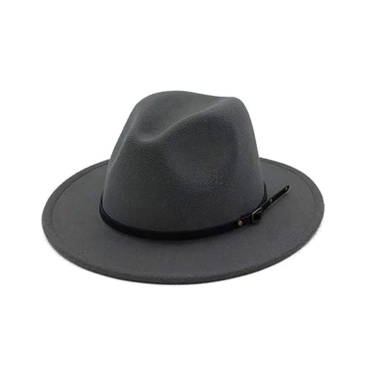 Fedora belt decor hat