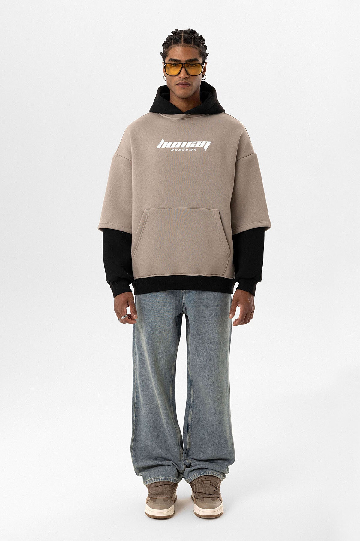 Vamos Double sleeve hoodie