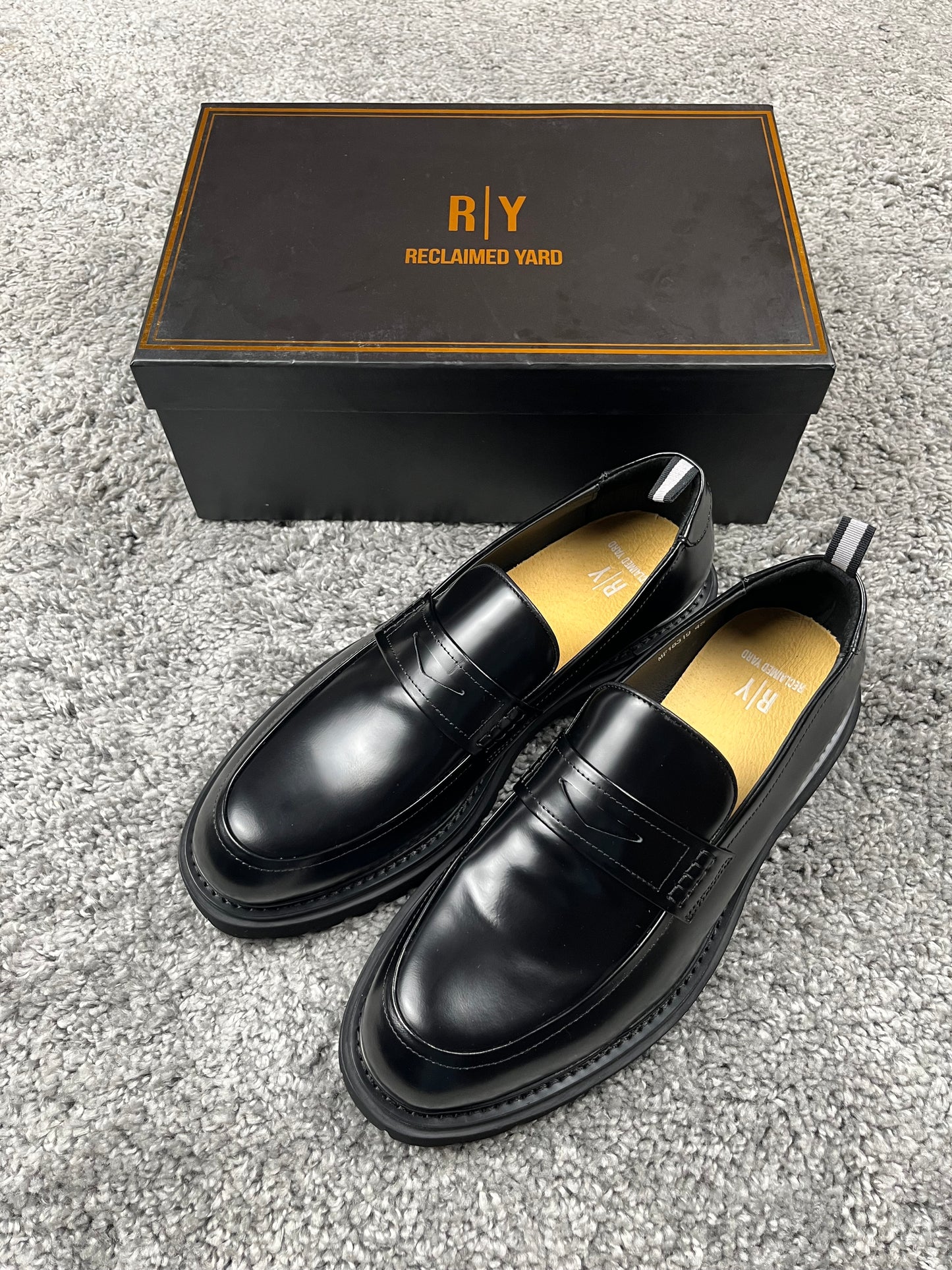 Reclaimed yard chunky loafers