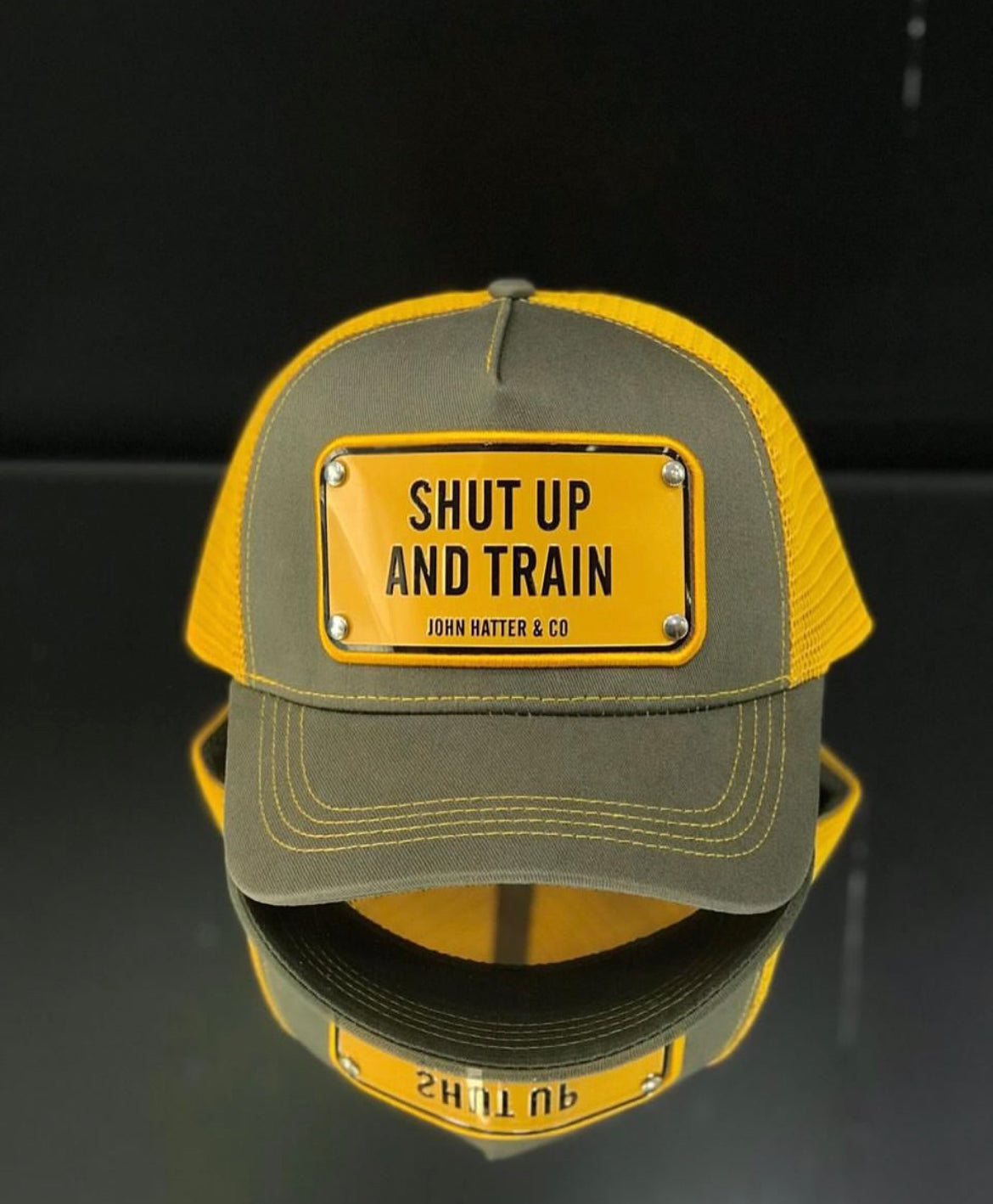 John hatter & Co metal plate trucker