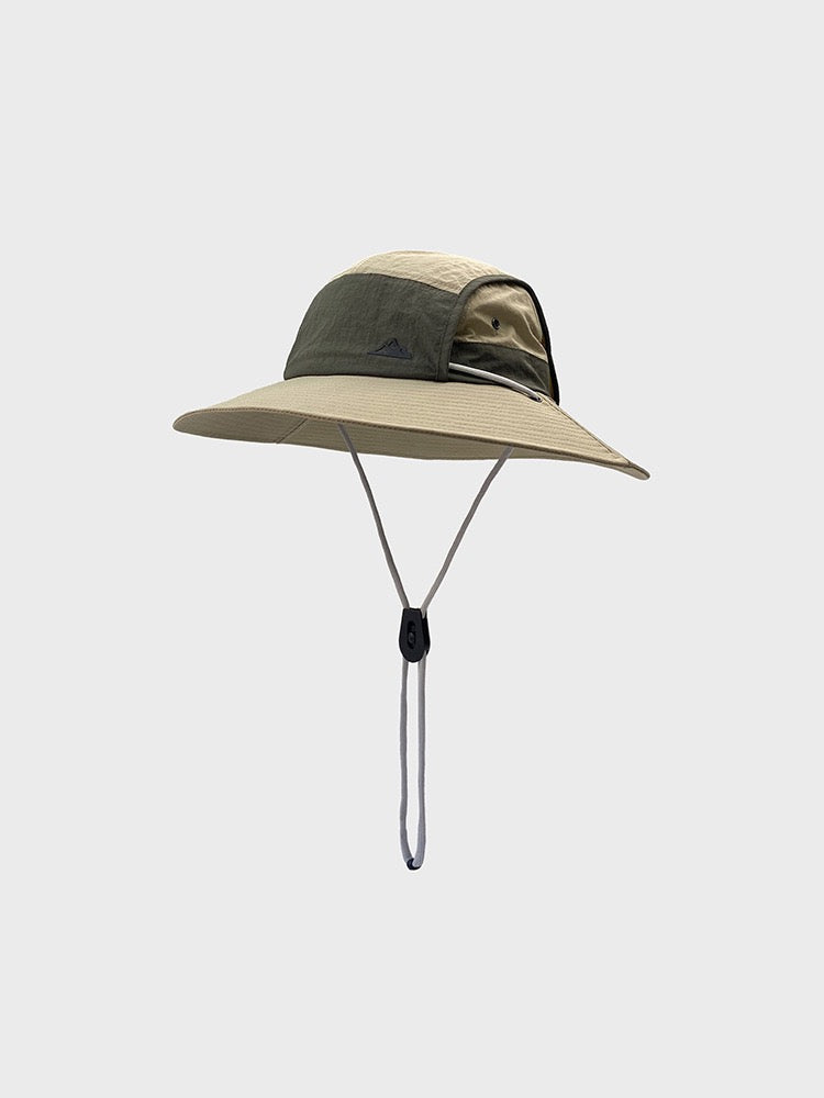 Hiking panel bucket hat